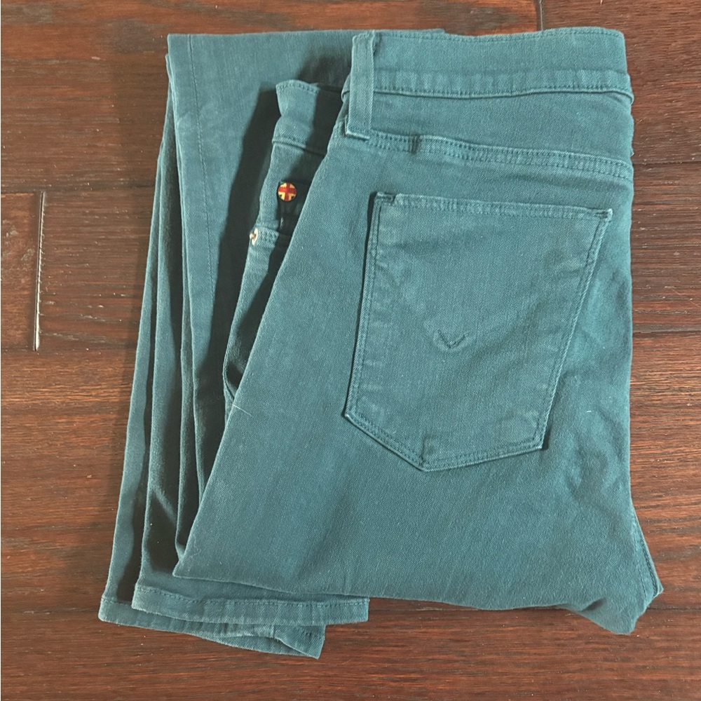 Teal Denim Jeans